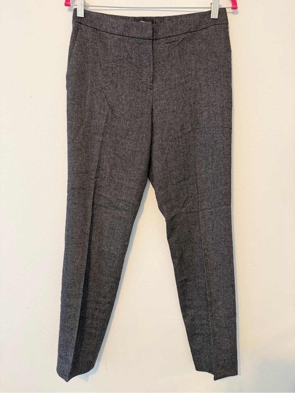 Theory Women’s Wool Blend Ankle Pants Sz 4